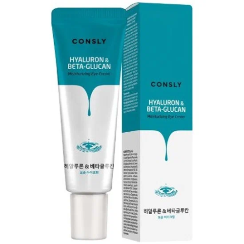 CONSLY крем д/век увлажняющий с гиалуроновой кислотой и бета-глюканом 25мл